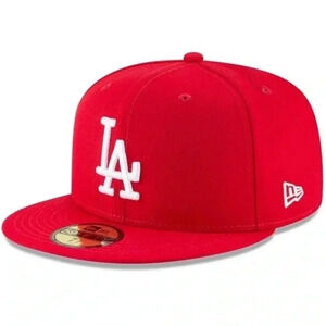 New Era Red LA Cap